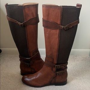 Gorgeous Frye leather equestrian riding boots, 8